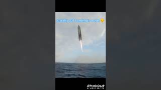 Starship Landing in ocean in Flight 6😊 edits space starship spacex [upl. by Rede942]