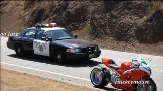 Supermoto Police Chase [upl. by Cosme601]