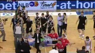 Cibona vs Partizan 25 april 2010  Final 4 finale NLB League 20092010  HRT2 last minut [upl. by Eugen]