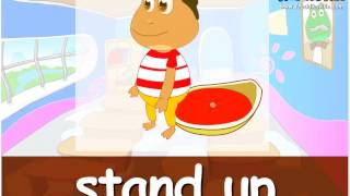 Classroom Commands English for Children Good TPR Lesson [upl. by Lazaruk]