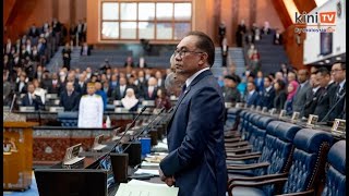 LIVE Sidang Dewan Rakyat PM bentang belanjawan mini 2023 20 Dis 2022 [upl. by Neelav]