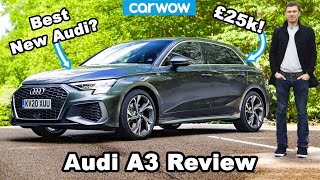 Audi A3 review  better than a Golf 1 Series or AClass [upl. by Kreindler240]