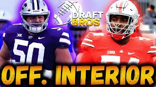 2024 NFL Draft INTERIOR Offensive Line Rankings BATTLE [upl. by Alyakim326]