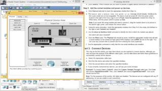 6318 Packet Tracer  Exploring Internetworking Devices [upl. by Nodyroc]