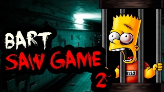 LA MUERTE DE BART SIMPSON  Bart Saw Game 2  Solución Completa [upl. by Adnavoj]