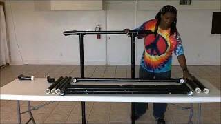 DJ Tips how to make a mobile DJ booth diy adjustable [upl. by Ahsekyw173]