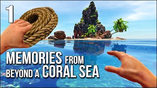 I Had To Escape Being Shipwrecked On A Desert Island In This FREE VR Game [upl. by Airekal]