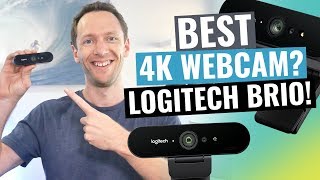 Logitech Brio Review Best 4K Webcam [upl. by Alma]