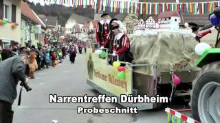 Narrentreffen Dürbheim Probeschnitt NZ Dürbheim Mariazell [upl. by Ramu584]