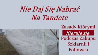 Zakup SzklarniFoliaka Nie Daj Się Nabrać [upl. by Sheply]