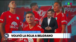 Belgrano estrenará camiseta roja ante Godoy Cruz [upl. by Okin]