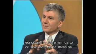 Zoran Djindjic  intervju na nemackom jeziku [upl. by Ydnic]