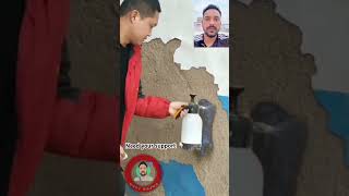 How to Repair Damp Wall  wall Dampness Treatment wallrepair meetbajwa002 [upl. by Borlase938]