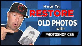 Old Photo Restoration Tutorial in photoshop cs6 [upl. by Nitsirc]