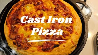 Cast Iron Pizza [upl. by Edina27]