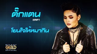 โยนใจให้หมากิน  ตั๊กแตน ชลดา 【LYRIC VIDEO】 [upl. by Posner]