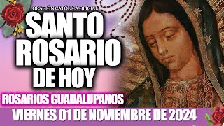 EL SANTO ROSARIO DE HOY VIERNES 01 DE NOVIEMBRE 2024 🙏🏻MISTERIOS DOLOROSOS El Santo Rosario de Hoy [upl. by Uphemia]