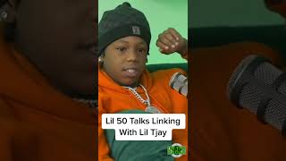 Lil 50 Talks Linking With Lil Tjay [upl. by Neetsyrk]