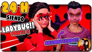 24 HORAS siendo MIRACULOUS LADYBUG🐞🐞 Tengo SUPERPODERES 💪🏻💪🏻 Anima Toys [upl. by Alomeda]