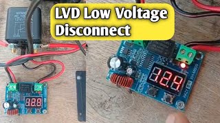 Paano Mag Setup ng Low Voltage disconnect sa off grid solar [upl. by Anaitak]