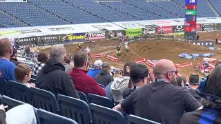 450 Group A Qualifying Session 1 Supercross Nashville Tennessee 2023 [upl. by Grossman]