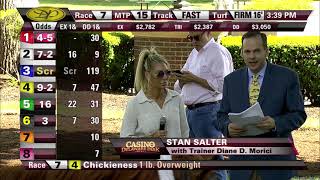 Stan Salter Interview with Trainer Diane D Morici 060123 [upl. by Atilrep332]