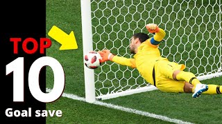 Top 10 Goalkeepers Saves in fifa world cup 2022 [upl. by Itsrejk]