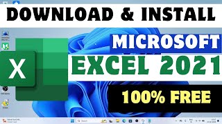 How to Download amp Install Microsoft Excel 2021  StepbyStep Guide 2024 [upl. by Couhp677]