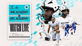 WATCH LIVE IMG Academy Varsity White vs NFL Academy in Munich [upl. by Brodeur]