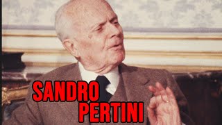 SANDRO PERTINI intervistato da Enzo Biagi 2024 [upl. by Newbill376]