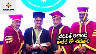 Graduation Day Ceremony Celebration  Tapasya College of Commerce amp Management  TapasyaCollages [upl. by Matlick]