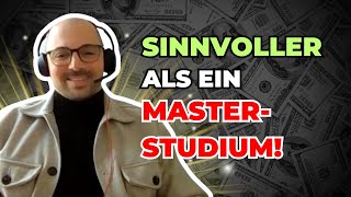 Eine deutlich sinnvollere Investition als ein Masterstudium Hochpreis Closer Erfahrung Silvio [upl. by Aliahs]