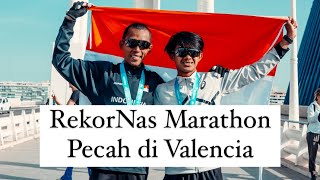 Video Vlog Valencia Marathon 2024 bersama Robi Syanturi Pemecah RekorNas Marathon [upl. by Beichner]