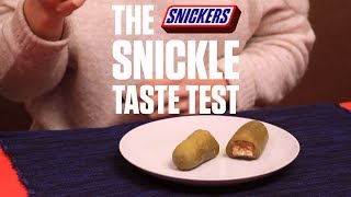 SNICKERS Team Tries The SNICKLE [upl. by Lally]