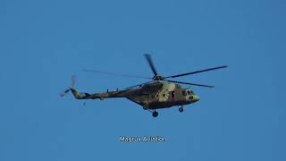 Mi17 RUSSIAN Helicopter TAKEOFF  Merida Venezuela [upl. by Stricklan]