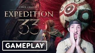 Ninjas Epic Reaction to Clair Obscur Expedition 33 Gameplay [upl. by Jolie]