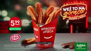 Żabka  Weź to na gorąco  PROSTO z PIECA  Churros  31072708 [upl. by Ennyrb827]