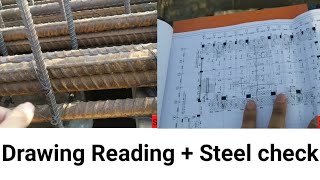 Steel Basic  Drawing reading lesson  Live practical training from site  Free Training [upl. by Nave]