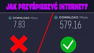 JAK PRZYŚPIESZYĆ INTERNET W 3 MINUTY [upl. by Edalb]