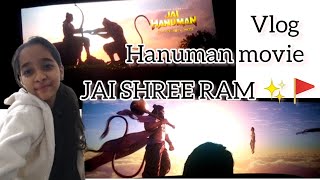 VLOGwe went theater to watch this movie HANUMANmust watch with your familyJAI SHREE RAM UD✨ [upl. by Tiossem]