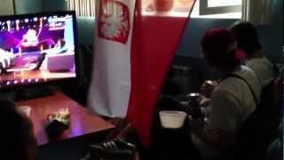 Mecz Polska Rosja EURO 2012 Polonijne Centrum Kaliningrad [upl. by Alidus]