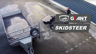 GIANT SKID STEER LOADERS ARE GIANTS SMALLEST MACHINERY [upl. by Llennhoj]