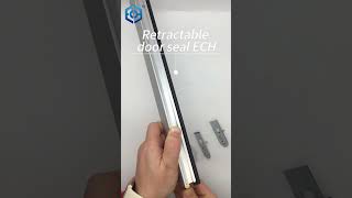 Custom Made Automatic Door Seals Hotel Home Wooden Door Bottom Sweep Seal Strip Aluminium [upl. by Lynnelle]