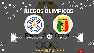 Paraguay vs Mali  Olimpiadas Paris 2024 EN VIVO [upl. by Dwaine287]