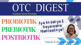 Probiotik Prebiotik Postbiotik Apa Bedanya amp Bagaimana Manfaatnya [upl. by Sauveur728]