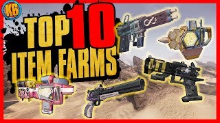 TOP 10 BEST Item Farms in Borderlands 2  Easy Legendary Loot [upl. by Pruchno]