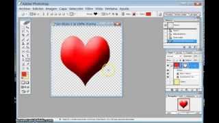 Hacer un corazón y dar palpitaciones con Photoshop [upl. by Patrizia]