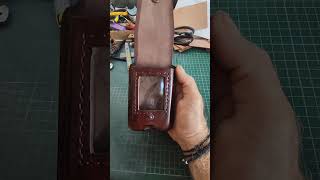 Dexcom G6 insulin monitoring handmade leather case dexom diabetes diabetic insulin [upl. by Amerd]