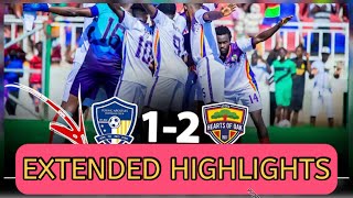 WATCH FULLTIME HIGHLIGHTS  YOUNG APOSTLES 1  2 HEARTS OF OAK  ALL THE GOALS AND CHANCES CREATED [upl. by Hirschfeld760]