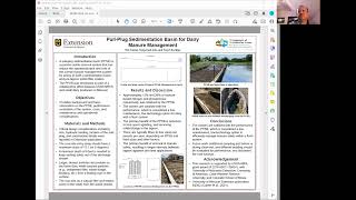 PullPlug Sedimentation Basin for Dairy Manure Management [upl. by Anchie176]